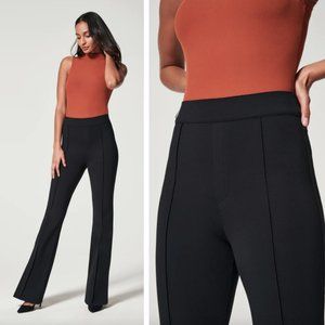 NWT SPANX The Perfect Pant Hi-Rise Flare Classic Black Business Casual Office